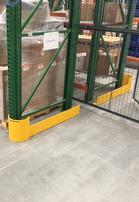 Protect end of pallet rack rows - Handle It