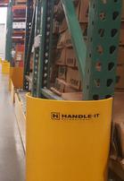 End of Pallet Rack Row Upright Protection