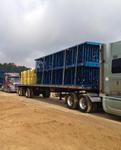 Flatbed shipments of pallet racking delivered to Florence, SC