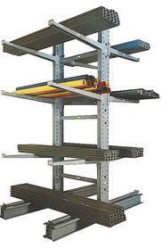 Heavy Duty Double Sided Cantilever Racking - Meco Omaha