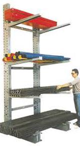 Series 3000 Heavy Duty Cantilever Rack Single Sided Uprights