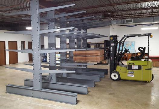 Meco Double Sided Cantilever Rack